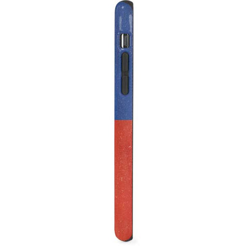 Haiti Flag Distressed iPhone X Pro Case